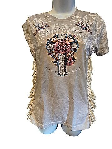 Affliction Short Sleeve Blouse (view 1)