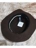 Rag & Bone 100% Wool 100% Leather Brown Hat Size M - photo 4