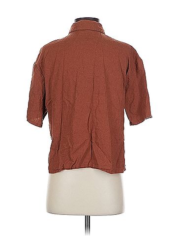 Abercrombie & Fitch Abercrombie &amp; Fitch Short Sleeve Blouse (view 2)