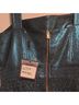 St. John Blue Green Black Cocktail Dress Size 8 - photo 6