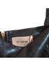 St. John Blue Green Black Cocktail Dress Size 8 - photo 2