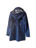 BP. 80% Wool 20% Nylon 100% Polyester Solid Blue Coat Size M - photo 2