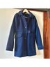 BP. 80% Wool 20% Nylon 100% Polyester Solid Blue Coat Size M - photo 4