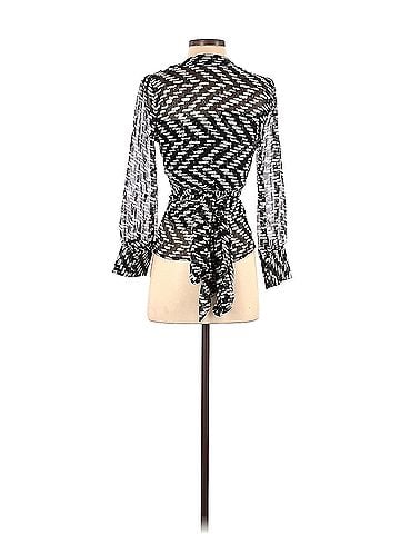 Diane von Furstenberg Diane Von Furstenberg Long Sleeve Silk Top (view 2)