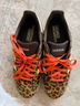 Adidas Animal Print Multi Color Brown Orange Sneakers Size 10 - photo 3