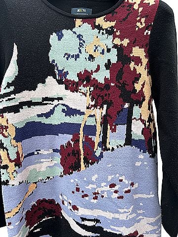 Maeve scenic Wool Dress (view 2)