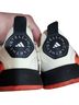 Adidas White Black Red Orange Sneakers Size 10 - photo 2