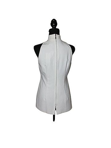 Black Halo Gardenia Halter Top (view 2)