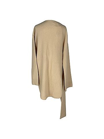 Totême Totême Drape Knit Sweater in Cream Wool (view 2)