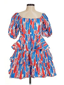 Peach Love Peach Love Cocktail Dress (view 1)