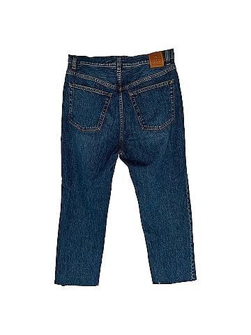 Totême Totême Straight-Leg Jeans in Blue Cotton (view 2)