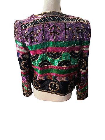 Leslie Fay bolero Silk Blazer (view 2)