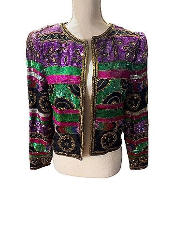 Leslie Fay bolero Silk Blazer (view 1)