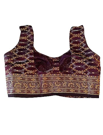 Fabindia Saree Blouse Sleeveless Blouse (view 2)