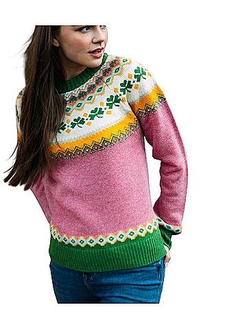Kiel James Patrick Lucky Wool Pullover Sweater (view 2)