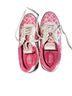 Michael Kors Graphic Pink White Sneakers Size 7 - photo 1