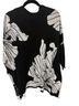 Chico's Floral Black White Cardigan Size XXS - photo 2
