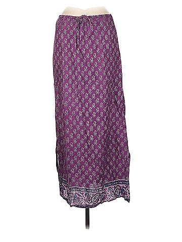 Funky People Maxi Tie Waist Casual Skirt (view 1)
