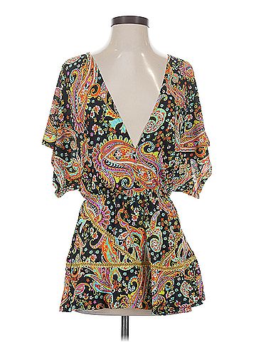 Luli Fama Luli Fama Short Sleeve Blouse (view 1)