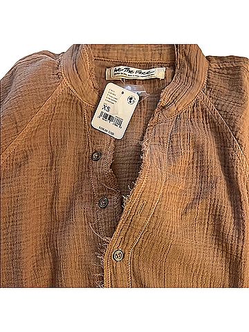Free People Long Sleeve Button-Down Shirt (view 2)