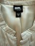 Eileen Fisher 100% Silk Ivory Silk Blazer Size XS - photo 3