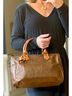 ETRO Paisley Multi Color Brown Leather Tote One size - photo 13