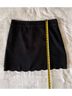 Elle 65% Polyester 33% Rayon 2% Spandex 100% Polyester Black Casual Skirt Size 16 - photo 5