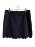 Elle 65% Polyester 33% Rayon 2% Spandex 100% Polyester Black Casual Skirt Size 16 - photo 1