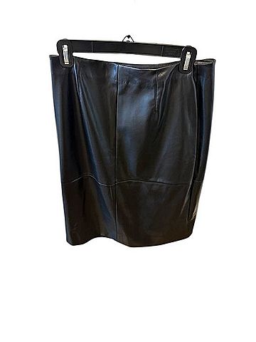 Gap Faux Leather Skirt (view 2)