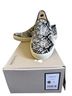 ROTHY'S Snake Print Black White Sneakers Size 8 - photo 1
