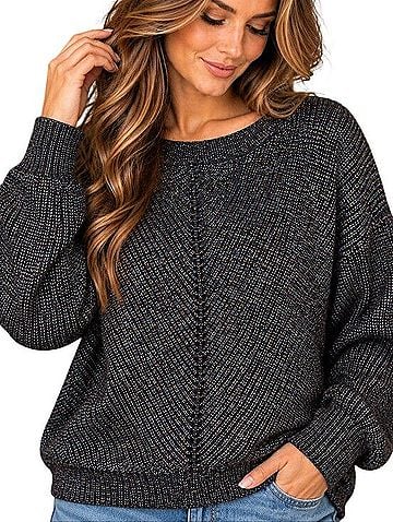 New York & Company Soho Jeans Pullover Sweater (view 1)