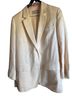 Everlane 100% Linen Ivory Blazer Size 14 - photo 1