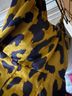 Moon River Animal Print Black Gold Jumpsuit Size S - photo 5