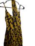 Moon River Animal Print Black Gold Jumpsuit Size S - photo 2