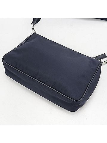 Prada PRADA Prada Crossbody Shoulder Bag 2VH113 Re-NYLON Men's Navy (view 2)