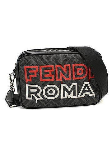 Fendi FENDI Shoulder Bag 7M0286 Camera Case Zucca Men's Black (view 1)