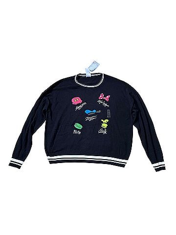 Disney Parks NWT Exclusive Signature 
Embroidered Autograph Pullover Sweater (view 1)