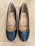 Sofft 100% Leather Black Heels Size 8 1/2 - photo 3