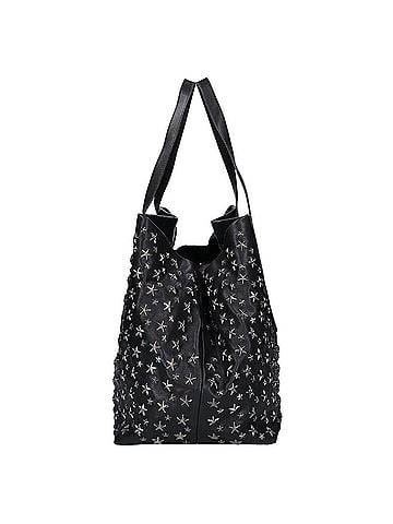 Jimmy Choo JIMMY CHOO PIMLICO Leather Star Studded Tote Bag, Black, Men's (view 2)