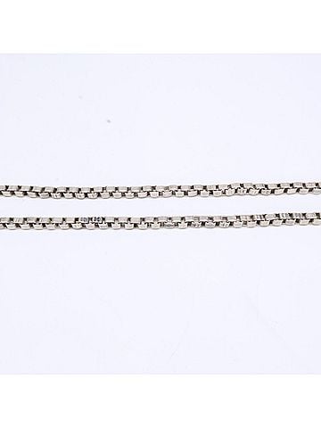 Tiffany & Co. TIFFANY&amp;Co. Tiffany 925 Venetian Link Necklace, Silver, Men's (view 2)