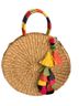 Roller Rabbit Multi Color Tan Clutch One size - photo 1