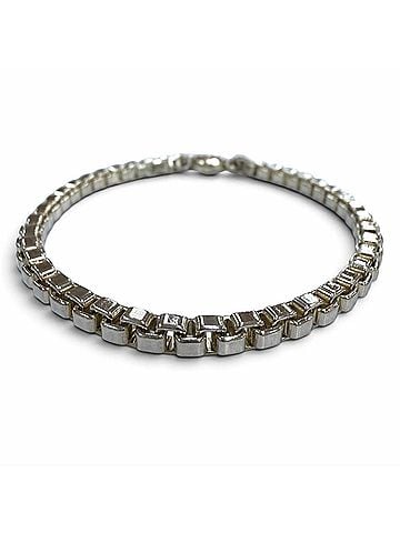 Tiffany & Co. TIFFANY&amp;Co. Tiffany Venetian 925 Chain Bracelet, Silver, Men's &amp; Women's Accessory, Comes with Box and Dust Bag. (view 1)