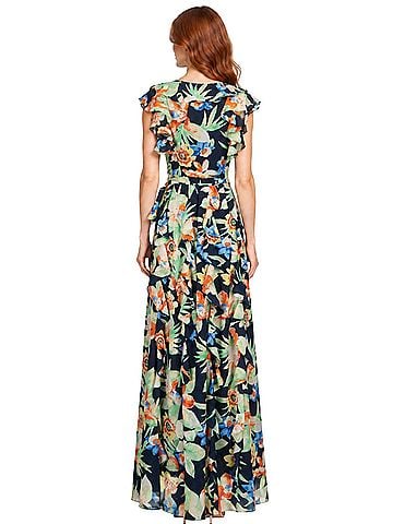 Lauren by Ralph Lauren Maxi Cocktail Dress (view 2)
