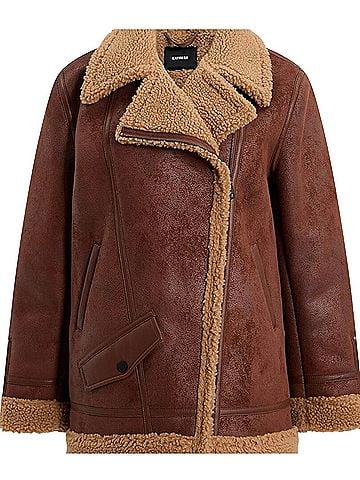 Express Faux Leather Jacket (view 1)