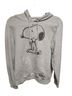 Peanuts Gray Pullover Hoodie Size S - photo 1