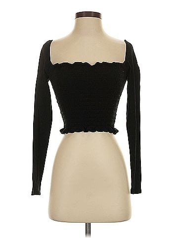Reformation Jeans Reformation Jeans Long Sleeve Top (view 1)