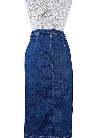 Banana Republic Utility Denim Skirt (view 2)