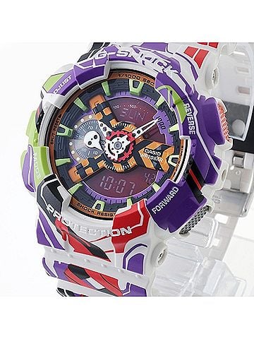 Casio Casio G-SHOCK 1100 SERIES Evangelion Collaboration Model Watch GA-110EVA30-7AJR Multicolor Quartz (view 2)