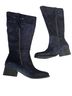 Naturalizer Blue Boots Size 8 1/2 - photo 1