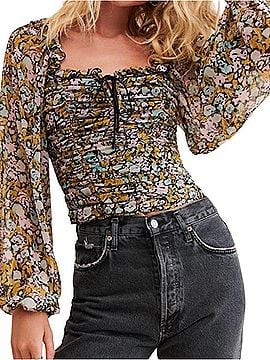 Free People Mabel Long Sleeve Blouse (view 1)